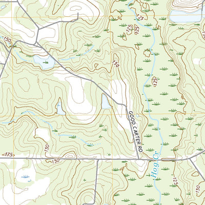 United States Geological Survey Beach, GA (2020, 24000-Scale) digital map