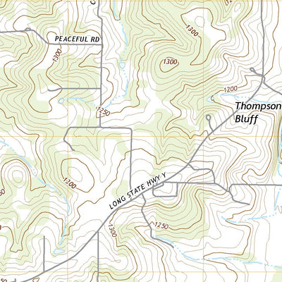 United States Geological Survey Beach, MO (2021, 24000-Scale) digital map