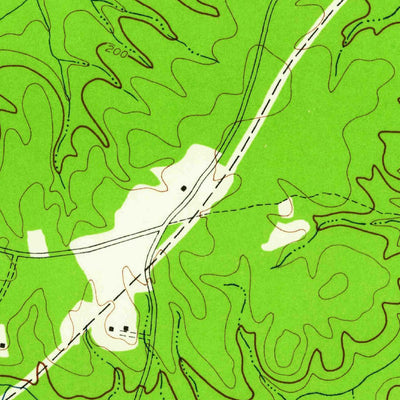 United States Geological Survey Beach, VA (1943, 24000-Scale) digital map