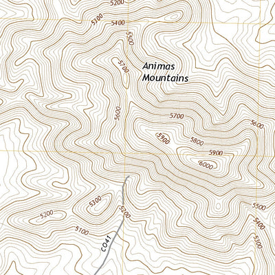 United States Geological Survey Beacon Hill, NM (2020, 24000-Scale) digital map