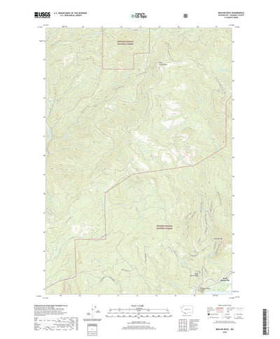 United States Geological Survey Beacon Rock, WA (2020, 24000-Scale) digital map