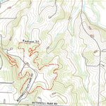 United States Geological Survey Beaman, MO (2021, 24000-Scale) digital map