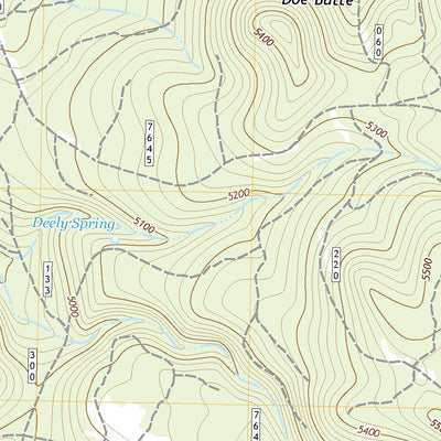 United States Geological Survey Bear Butte, OR (2020, 24000-Scale) digital map