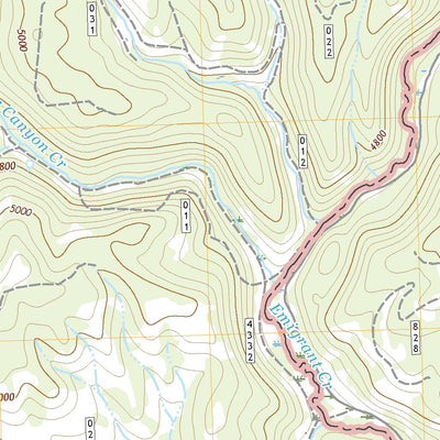 United States Geological Survey Bear Canyon Butte, OR (2020, 24000-Scale) digital map