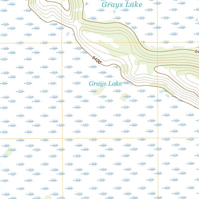 United States Geological Survey Bear Island, ID (2020, 24000-Scale) digital map