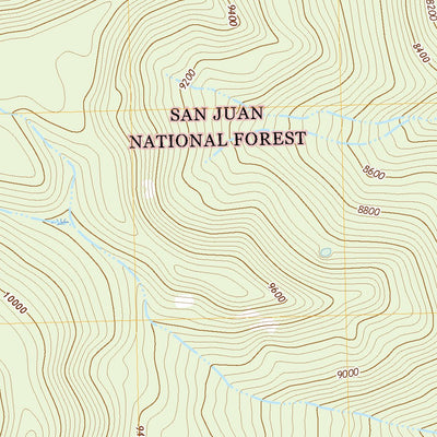 United States Geological Survey Bear Mountain, CO (2022, 24000-Scale) digital map