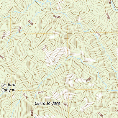 United States Geological Survey Bear Springs Peak, NM (2020, 24000-Scale) digital map