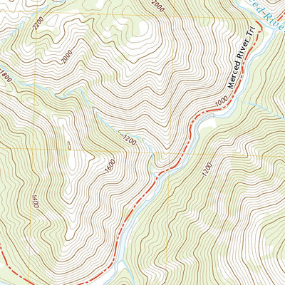 United States Geological Survey Bear Valley, CA (2021, 24000-Scale) digital map