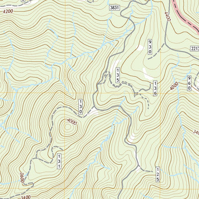 United States Geological Survey Bearbones Mountain, OR (2020, 24000-Scale) digital map