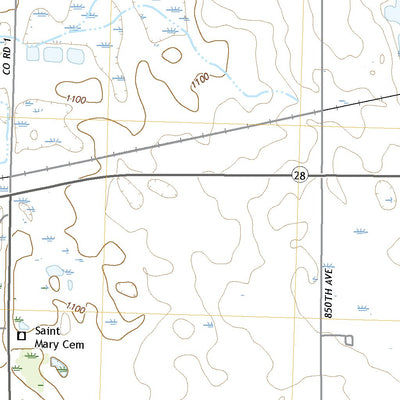 United States Geological Survey Beardsley, MN (2022, 24000-Scale) digital map