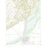 United States Geological Survey Beardstown, IL (2021, 24000-Scale) digital map