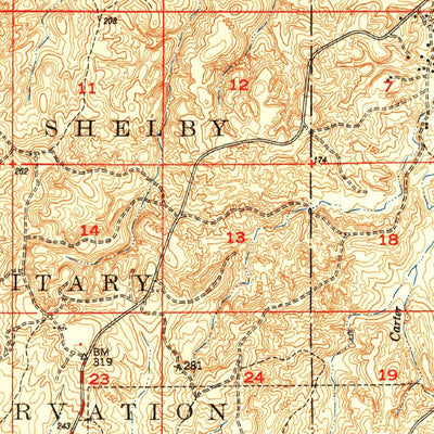 United States Geological Survey Beaumont, MS (1949, 62500-Scale) digital map