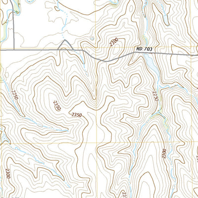 United States Geological Survey Beaver City SW, NE (2021, 24000-Scale) digital map