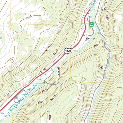 United States Geological Survey Beaver Creek Reservoir, CO (2022, 24000-Scale) digital map
