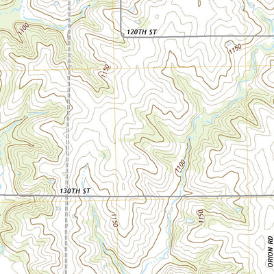 United States Geological Survey Bedford SW, MO (2021, 24000-Scale) digital map