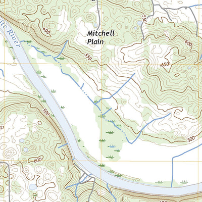 United States Geological Survey Bedford West, IN (2022, 24000-Scale) digital map