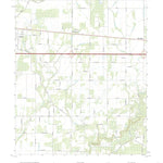 United States Geological Survey Bee Bayou, LA (2020, 24000-Scale) digital map