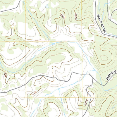 United States Geological Survey Bee Cave Hollow, TX (2022, 24000-Scale) digital map
