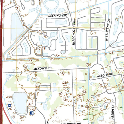 United States Geological Survey Bee Ridge, FL (2021, 24000-Scale) digital map