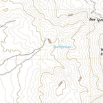 United States Geological Survey Bee Springs Canyon, CA (2021, 24000-Scale) digital map