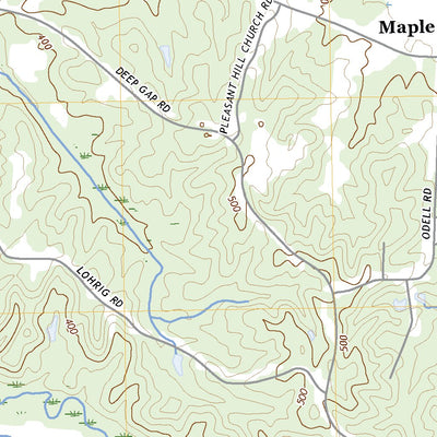 United States Geological Survey Beech Bluff, TN (2022, 24000-Scale) digital map