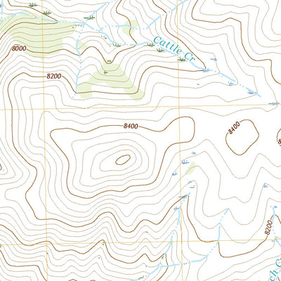 United States Geological Survey Beech Creek, MT (2020, 24000-Scale) digital map