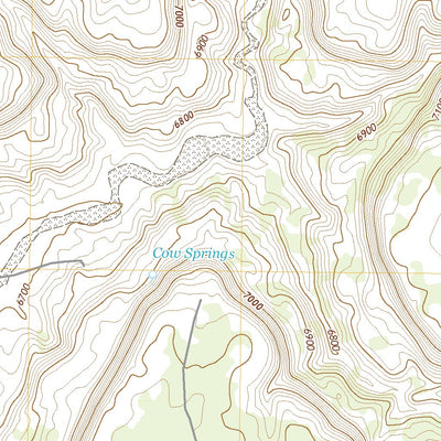 United States Geological Survey Beeshsikad Spring, AZ (2021, 24000-Scale) digital map