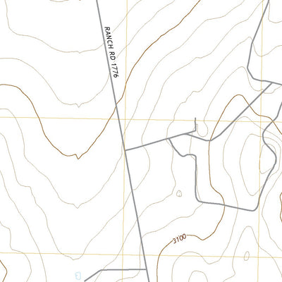 United States Geological Survey Belding NE, TX (2022, 24000-Scale) digital map