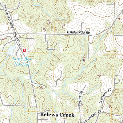 United States Geological Survey Belews Creek, MO (2021, 24000-Scale) digital map