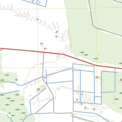 United States Geological Survey Belhaven, NC (2022, 24000-Scale) digital map