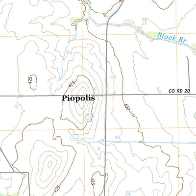 United States Geological Survey Belle Prairie City, IL (2021, 24000-Scale) digital map