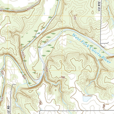 United States Geological Survey Bellflower North, MO (2021, 24000-Scale) digital map