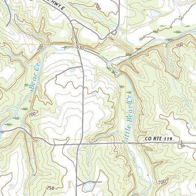 United States Geological Survey Bellflower South, MO (2021, 24000-Scale) digital map