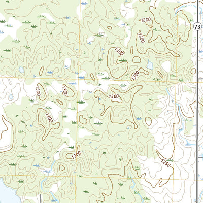United States Geological Survey Bellinger, WI (2022, 24000-Scale) digital map
