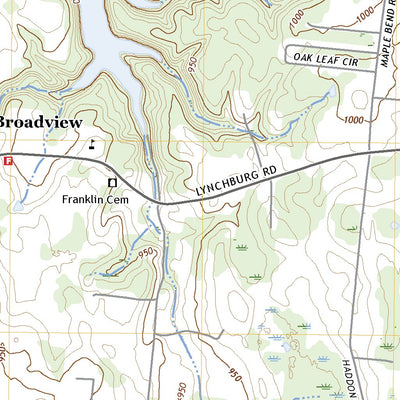 United States Geological Survey Belvidere, TN (2022, 24000-Scale) digital map