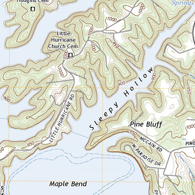 United States Geological Survey Belvidere, TN (2022, 24000-Scale) digital map