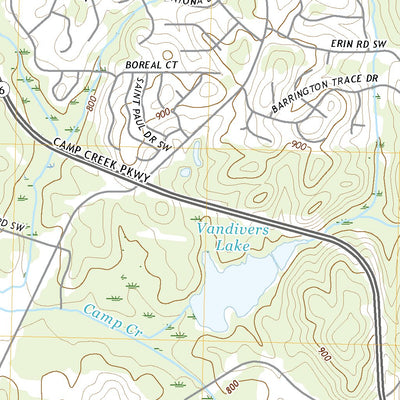 United States Geological Survey Ben Hill, GA (2020, 24000-Scale) digital map