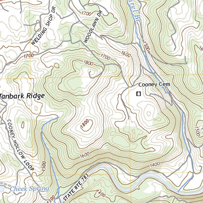 United States Geological Survey Ben Hur, VA (2022, 24000-Scale) digital map