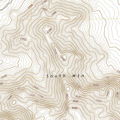 United States Geological Survey Ben Nevis Mountain, AZ (2021, 24000-Scale) digital map