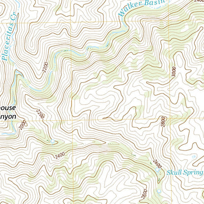 United States Geological Survey Bena, CA (2022, 24000-Scale) digital map