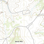 United States Geological Survey Bench Mountain, TX (2022, 24000-Scale) digital map