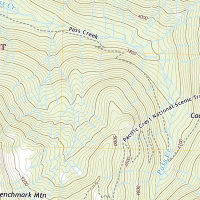 United States Geological Survey Benchmark Mountain, WA (2020, 24000-Scale) digital map