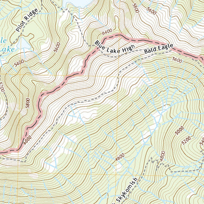 United States Geological Survey Benchmark Mountain, WA (2020, 24000-Scale) digital map