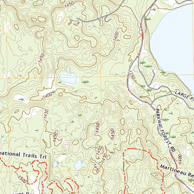United States Geological Survey Benedict, MN (2022, 24000-Scale) digital map