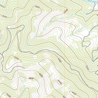 United States Geological Survey Benewah, ID (2020, 24000-Scale) digital map