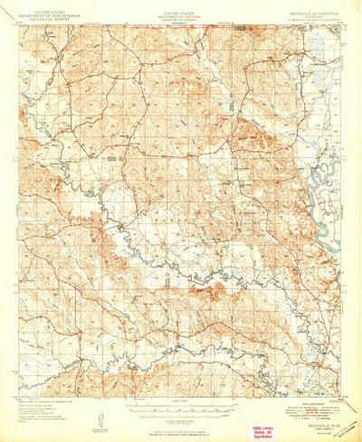 United States Geological Survey Benndale, MS (1949, 62500-Scale) digital map