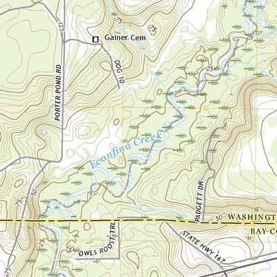 United States Geological Survey Bennett, FL (2021, 24000-Scale) digital map