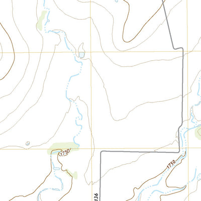 United States Geological Survey Benoit, TX (2022, 24000-Scale) digital map