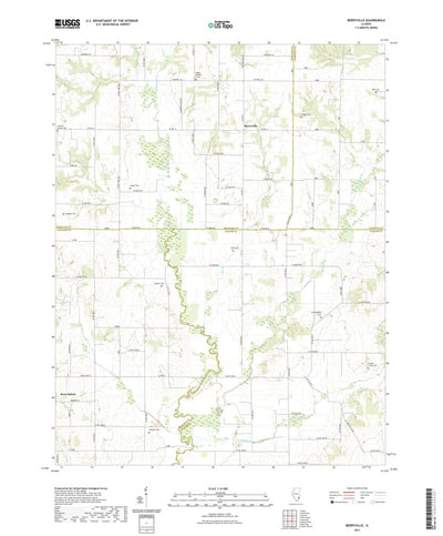 United States Geological Survey Berryville, IL (2021, 24000-Scale) digital map