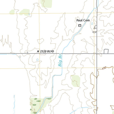 United States Geological Survey Berryville, IL (2021, 24000-Scale) digital map